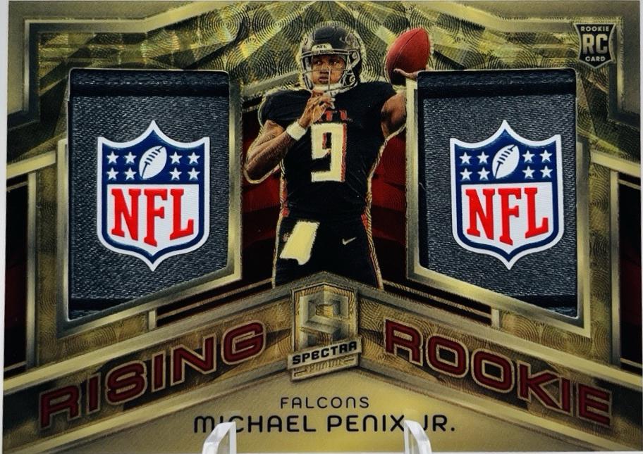 Michael Penix Jr. [NFL Player’s Laundry Tags Gold] #RRM-MPJ