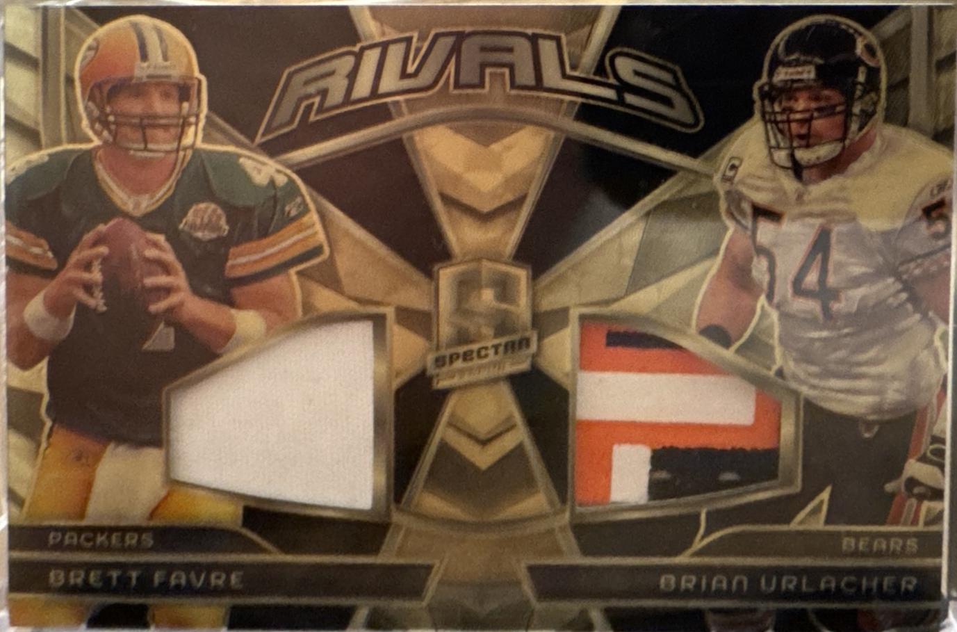Brett Favre / Brian Urlacher [Gold] #RVL-BFBU