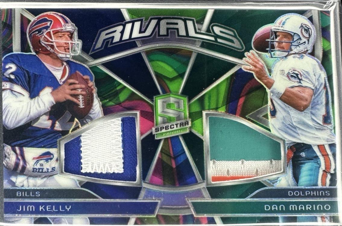 Dan Marino / Jim Kelly [Marble Neon] #RVL-JKDM