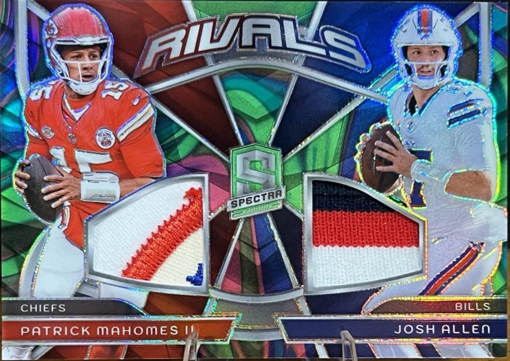 Josh Allen / Patrick Mahomes II [Marble Neon] #RVL-PMJA