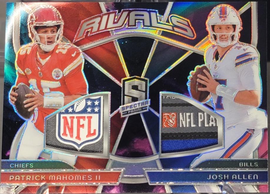 Josh Allen / Patrick Mahomes II [Nebula] #RVL-PMJA