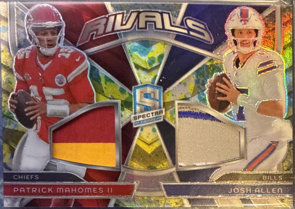 Josh Allen / Patrick Mahomes II [Splatter Neon] #RVL-PMJA