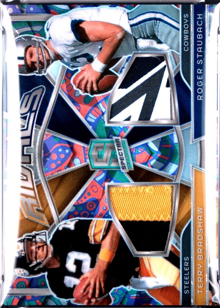 Roger Staubach / Terry Bradshaw [Psychedelic] #RVL-TBRS