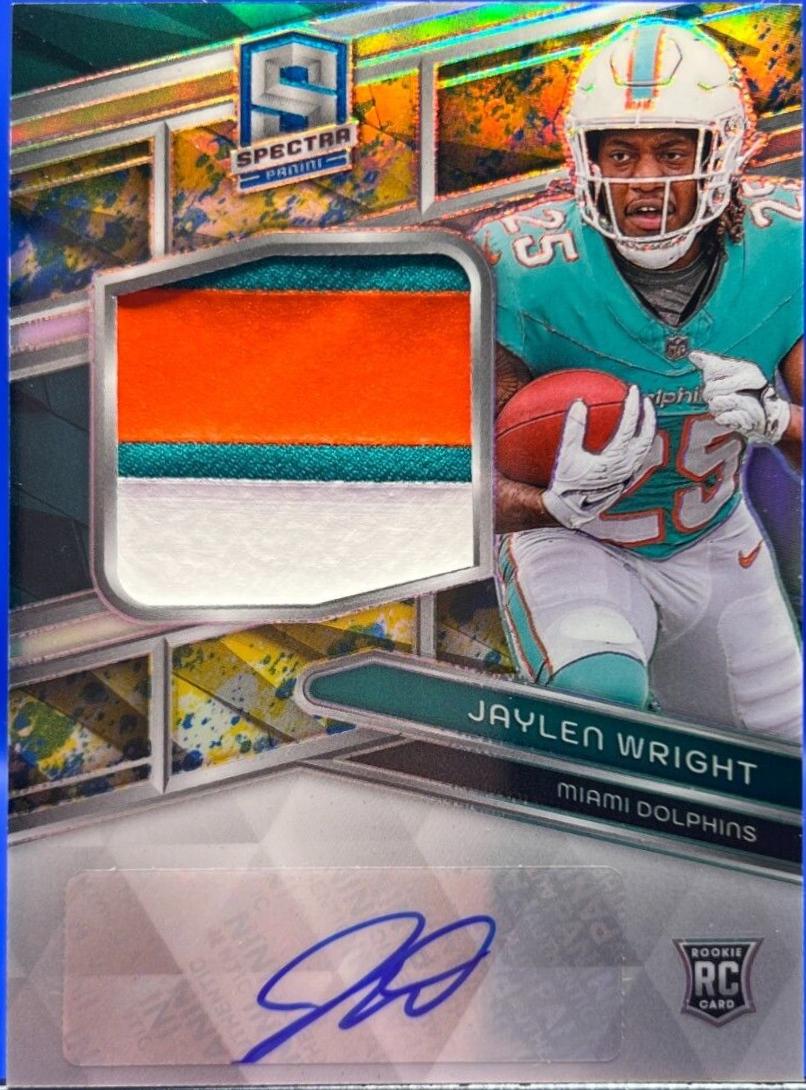 Jaylen Wright [Splatter Neon] #RA-JWT
