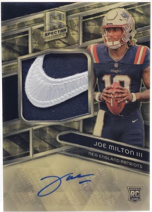 Joe Milton III [Gold] #RA-JMN