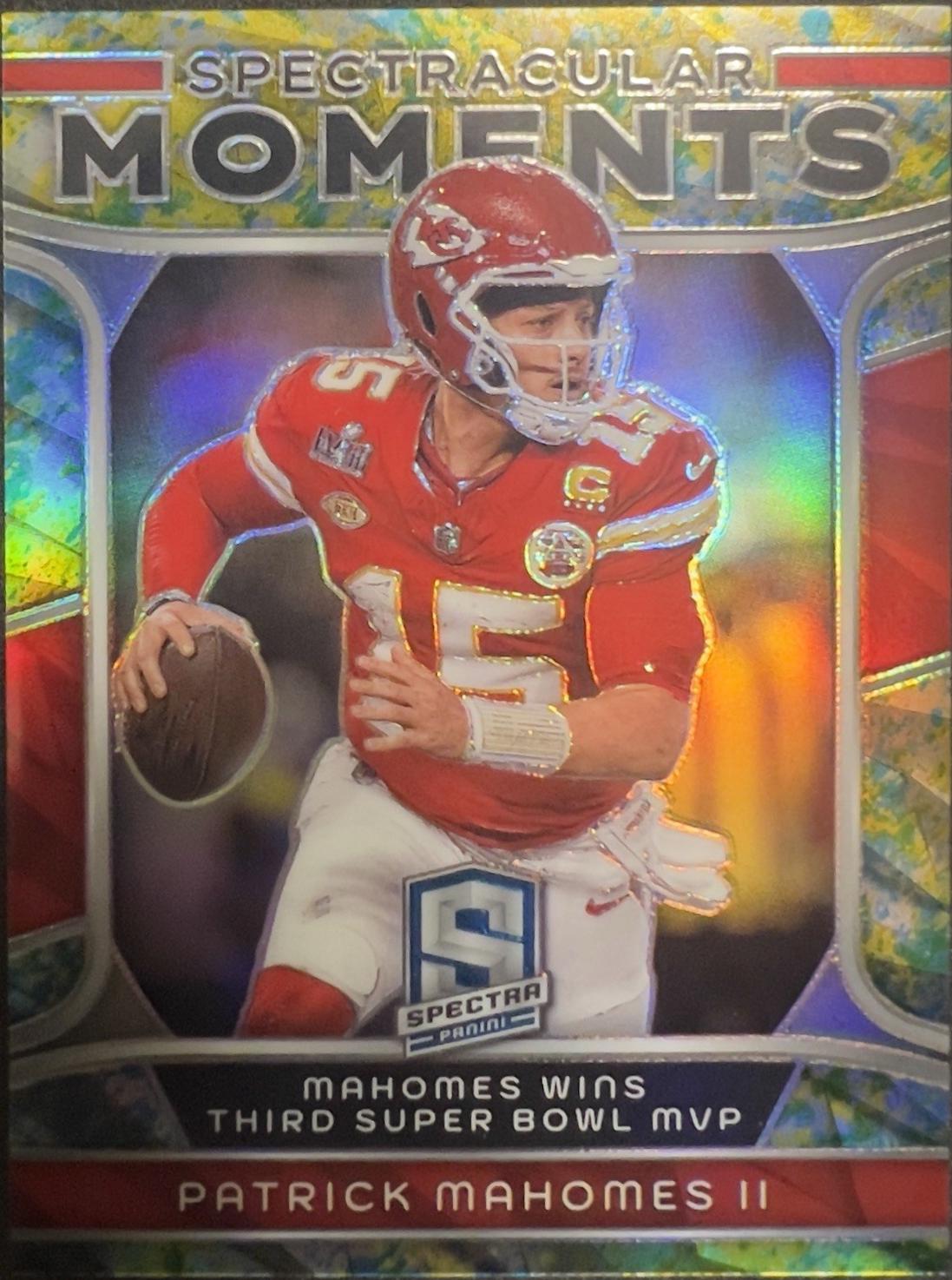 Patrick Mahomes II [Splatter Neon] #SM-PM
