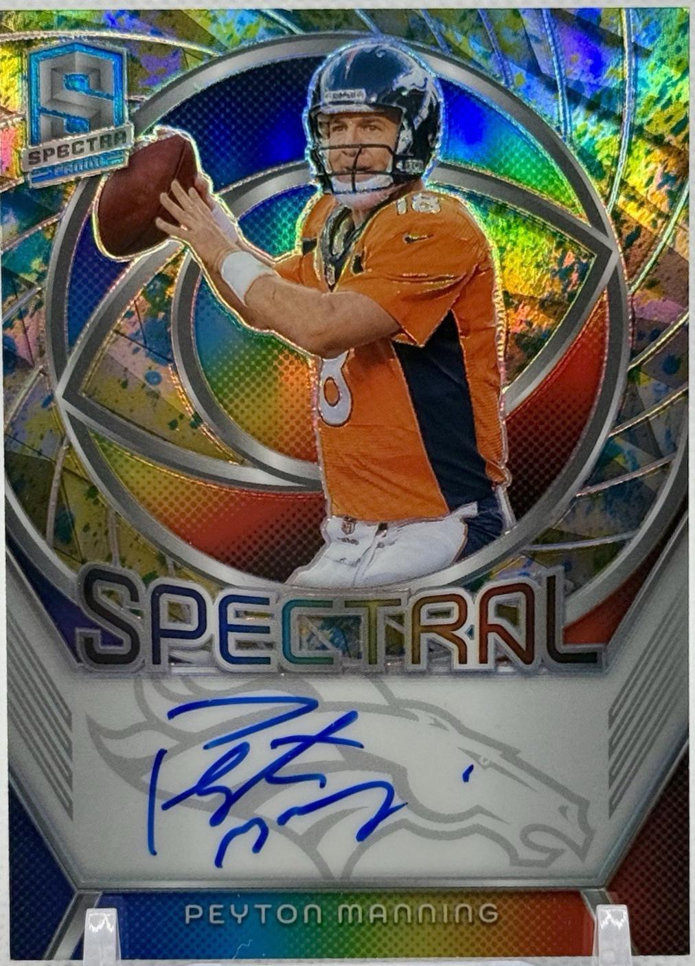 Peyton Manning [Neon Splatter] #SS-PMG