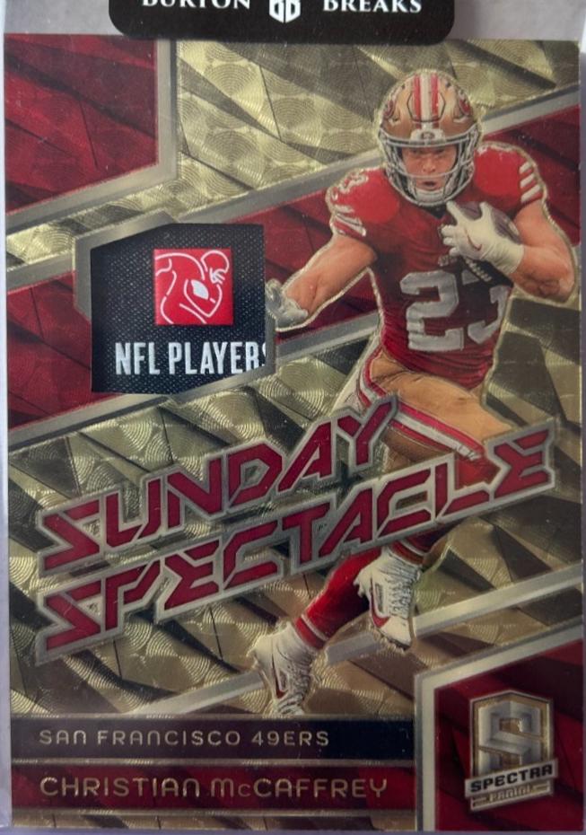 Christian McCaffrey [Gold] #SS-CMY