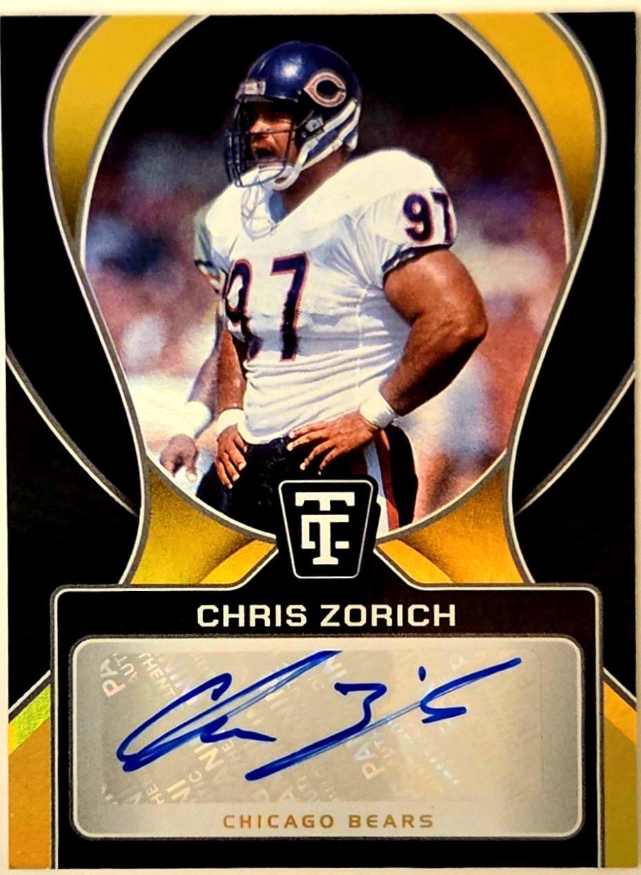 Chris Zorich [Mirror Platinum Gold] #9
