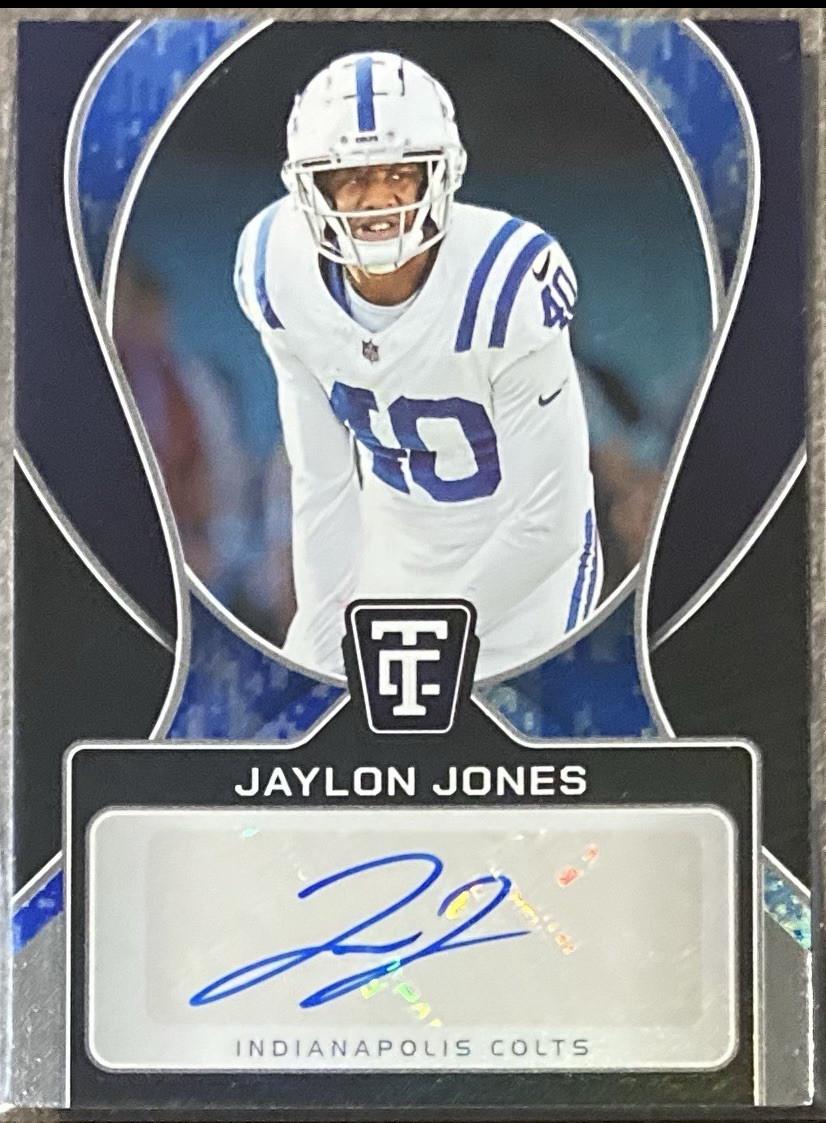 Jaylon Jones [Mirror Platinum Blue Camo] #49