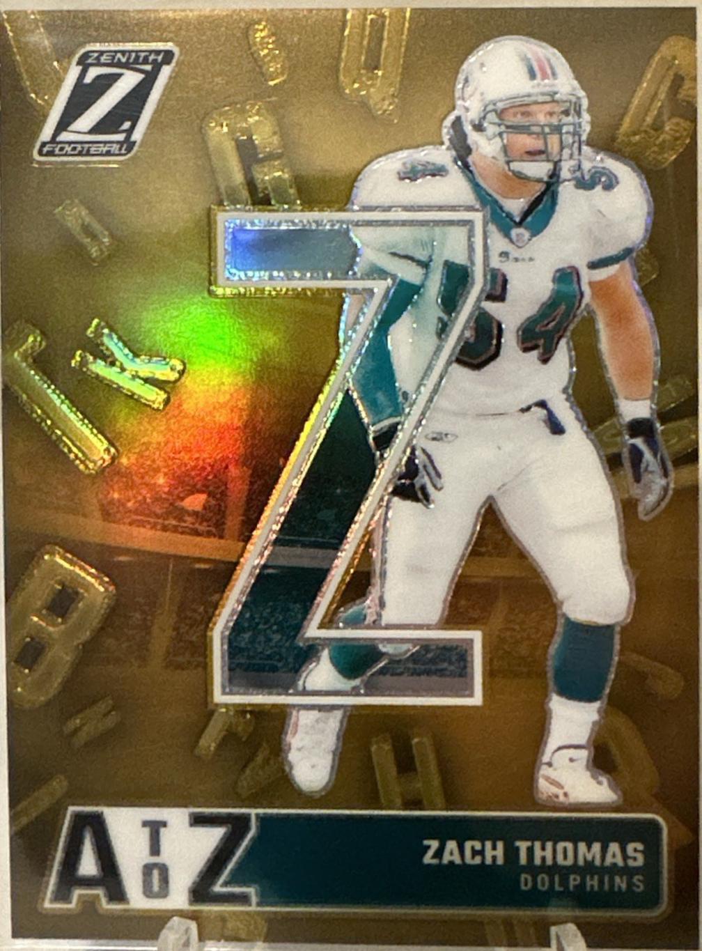 Zach Thomas [Gold] #26
