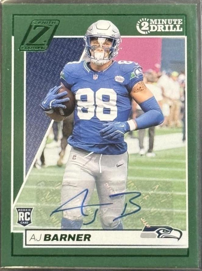 AJ Barner [Green] #104