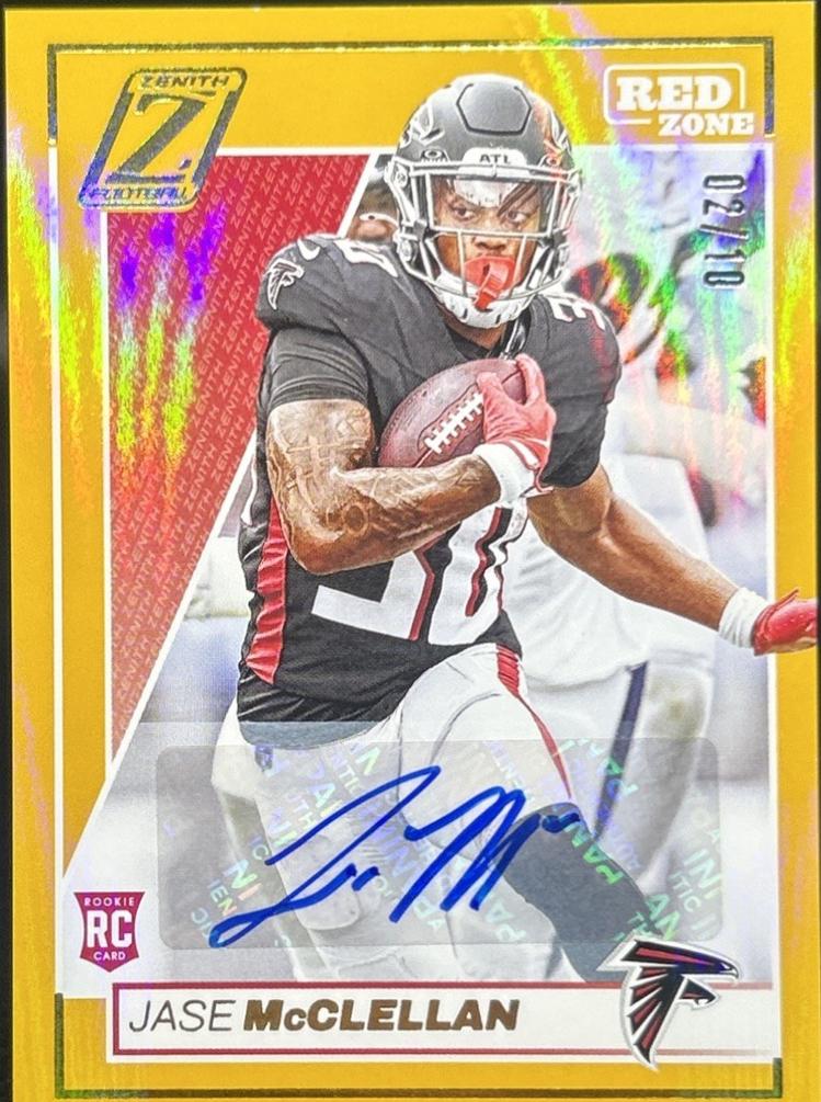 Jase McClellan [Gold Red Zone] #143
