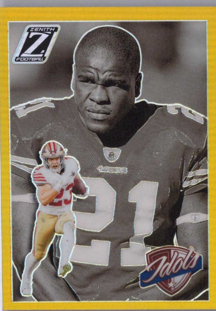 Christian McCaffrey / Frank Gore [Gold] #1