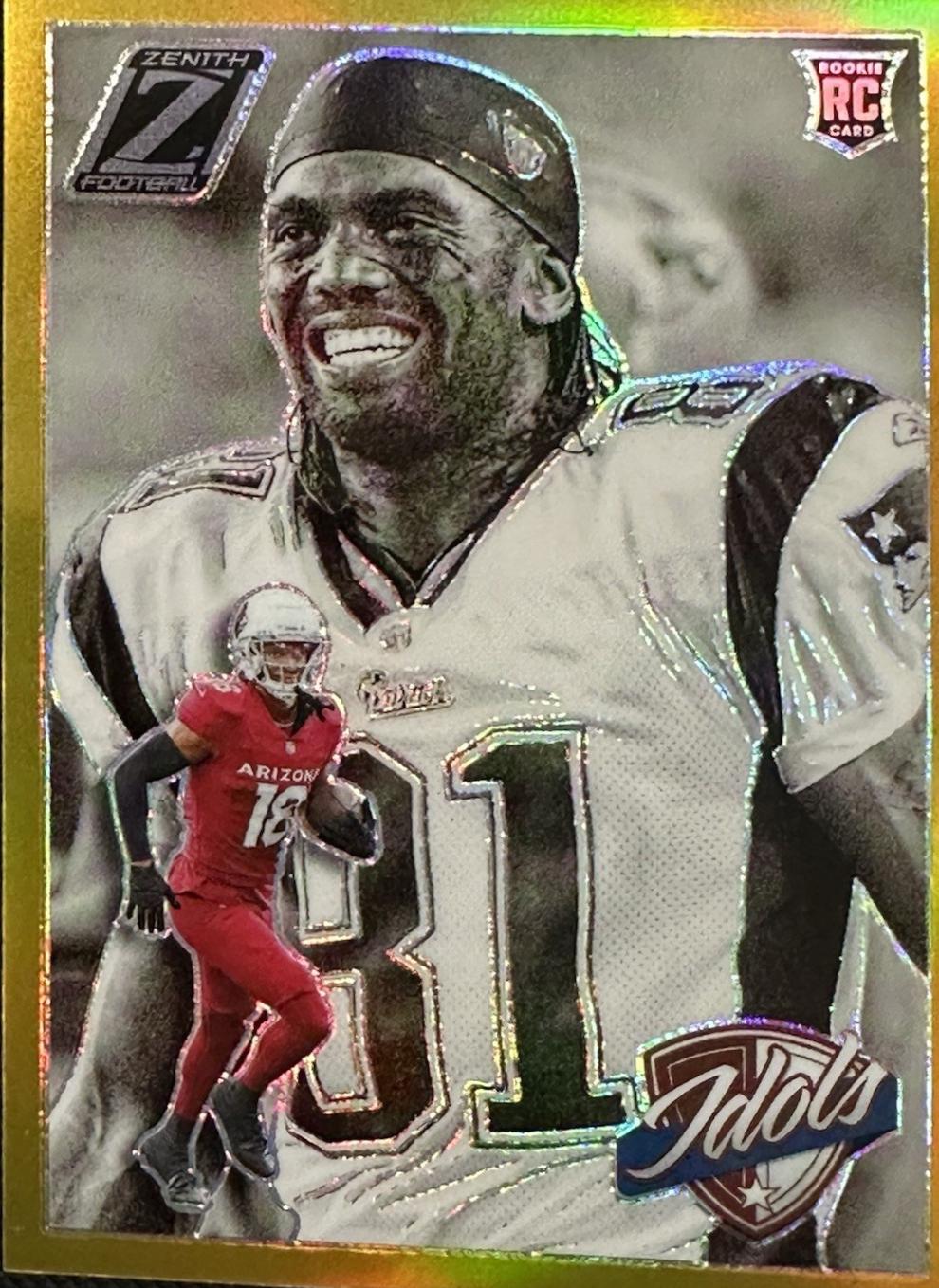Marvin Harrison Jr. / Randy Moss [Gold] #12