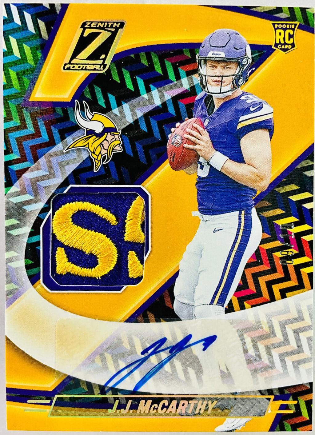J.J. McCarthy [Gold] #37