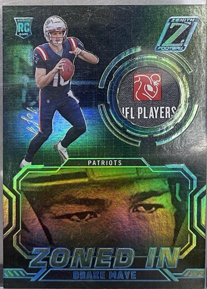 Drake Maye [Players Shield Laundry Tag] #ZI-DME