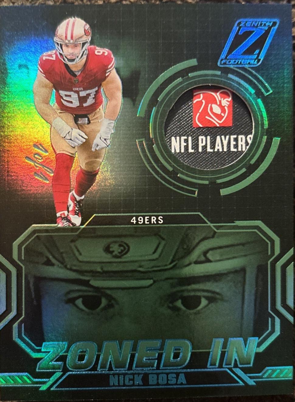 Nick Bosa [Players Shield Laundry Tag] #ZI-NBA
