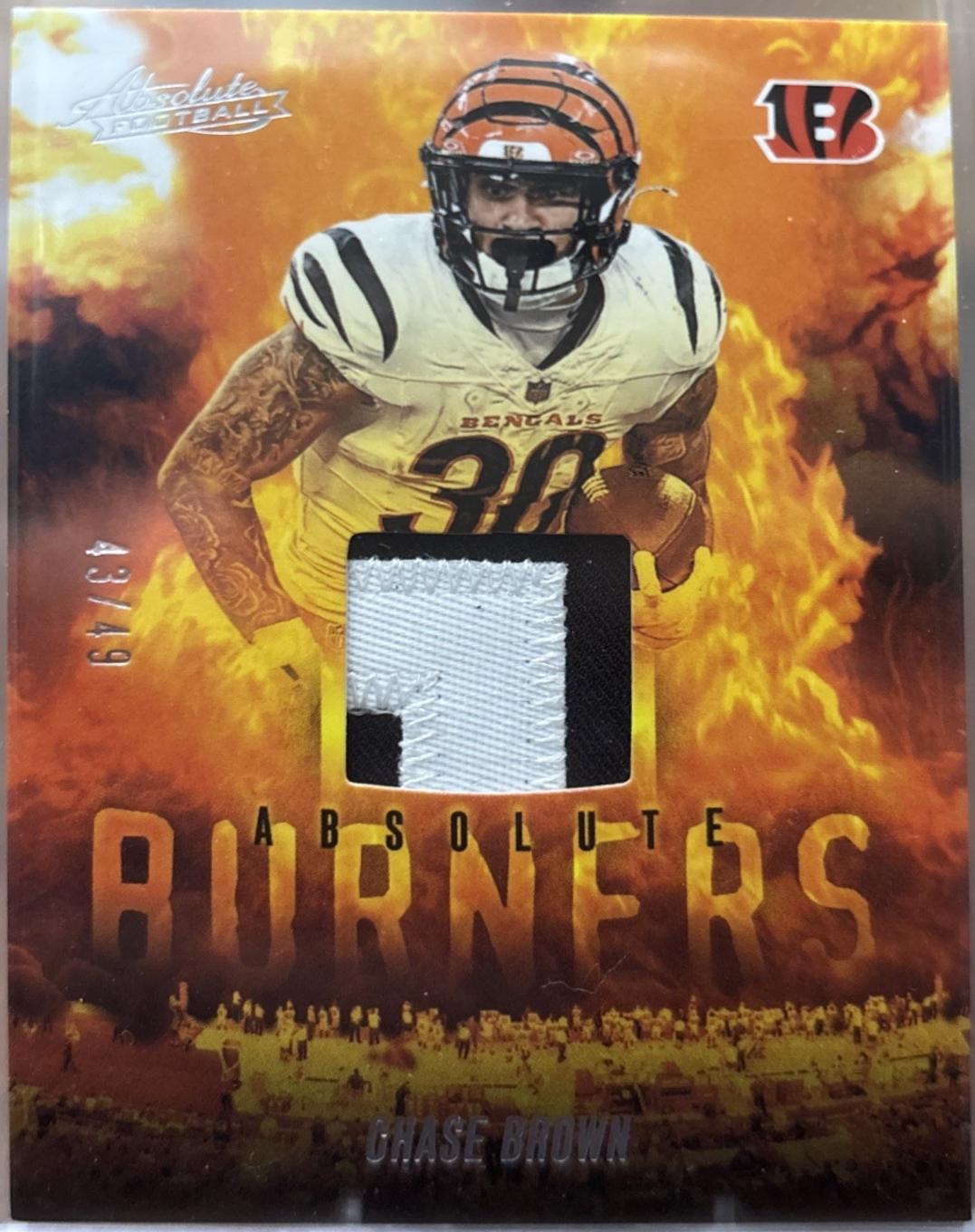 Chase Brown [Holo Silver] #ABU-CBR