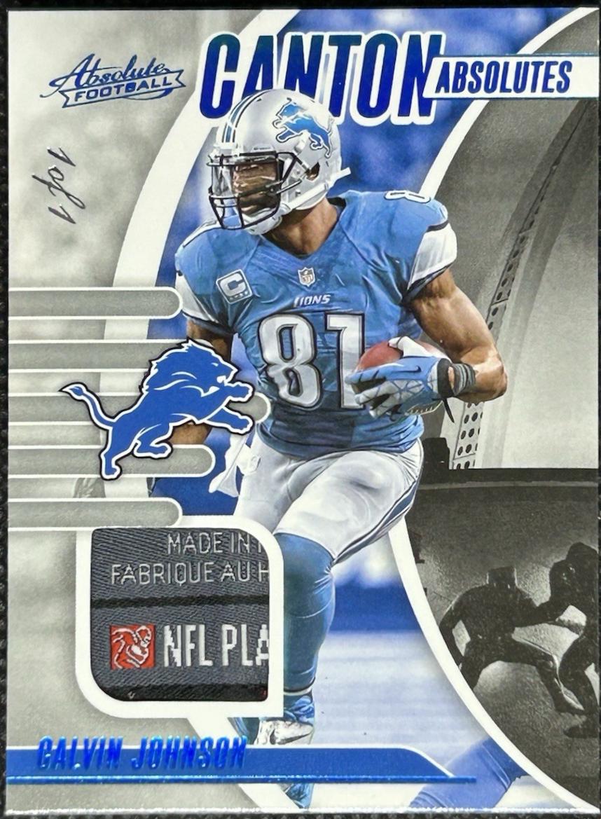 Calvin Johnson [Platinum] #CA-CJ