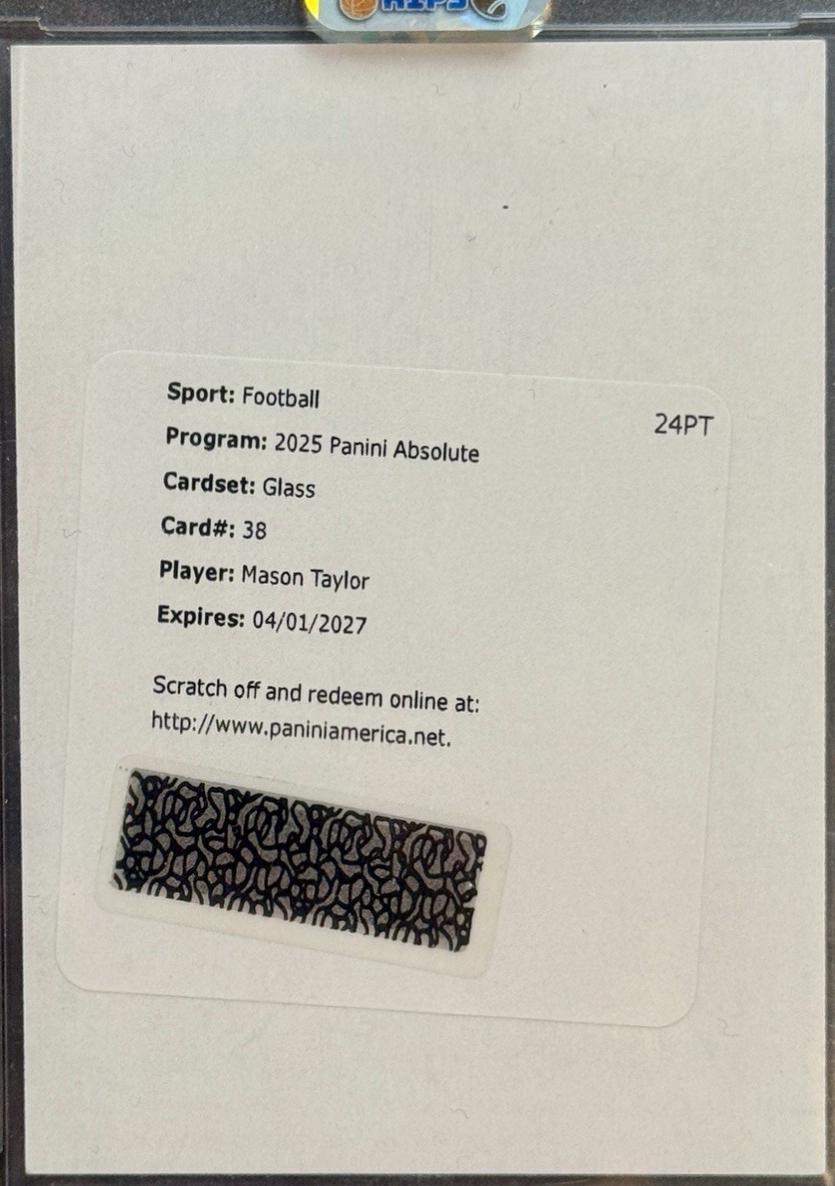 Mason Taylor #38