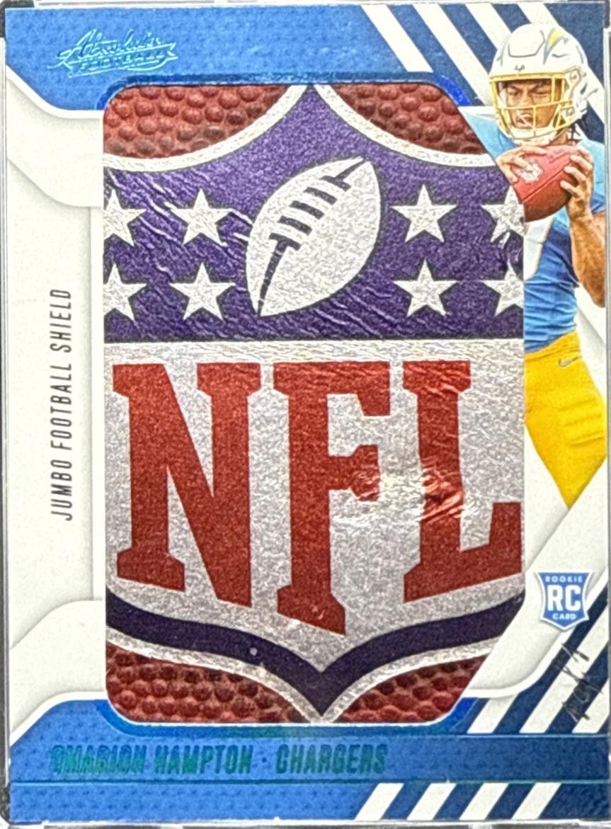 Omarion Hampton [Football Shield] #JJN-OHN