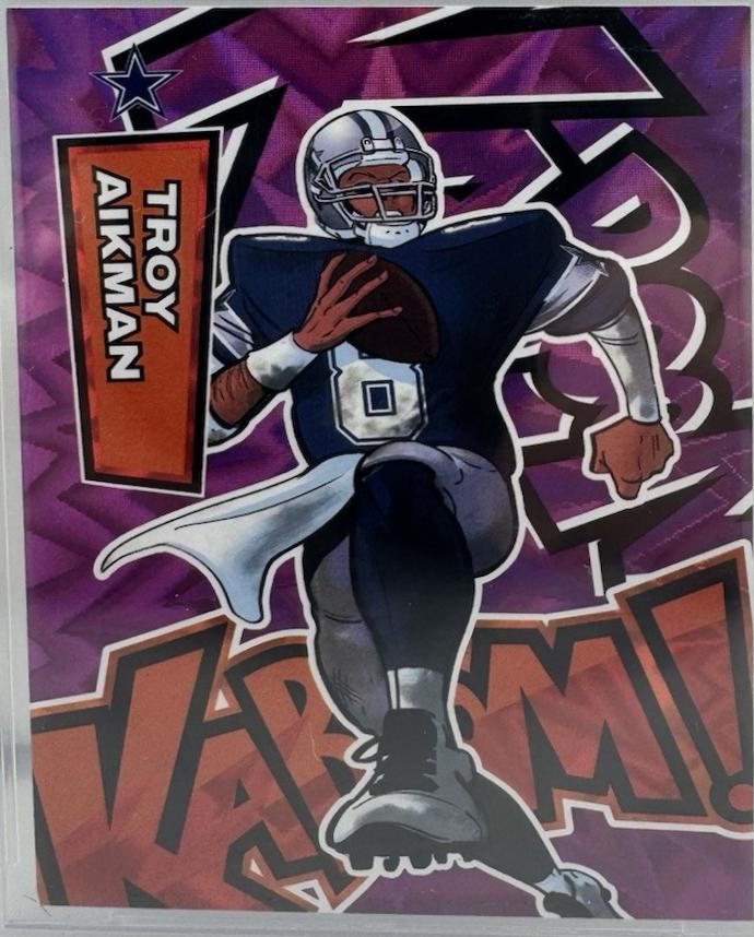 Troy Aikman [Purple] #7