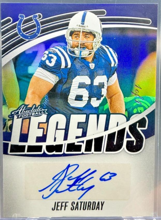 Jeff Saturday [Black] #ALS-JSY