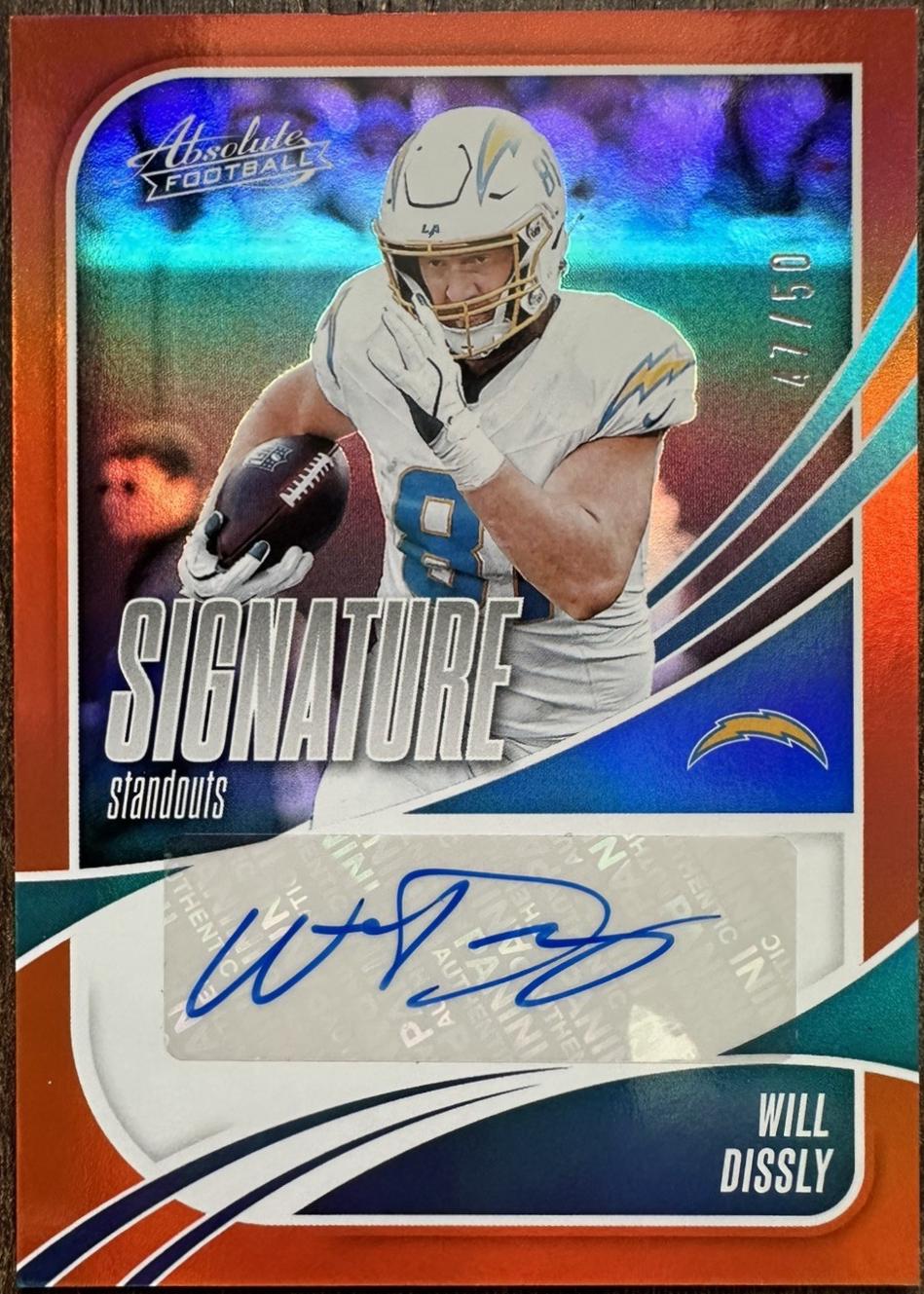 Will Dissly [Orange] #SS-WDY