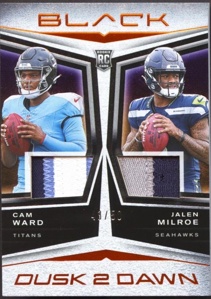 Cam Ward / Jalen Milroe [Citrine] #5