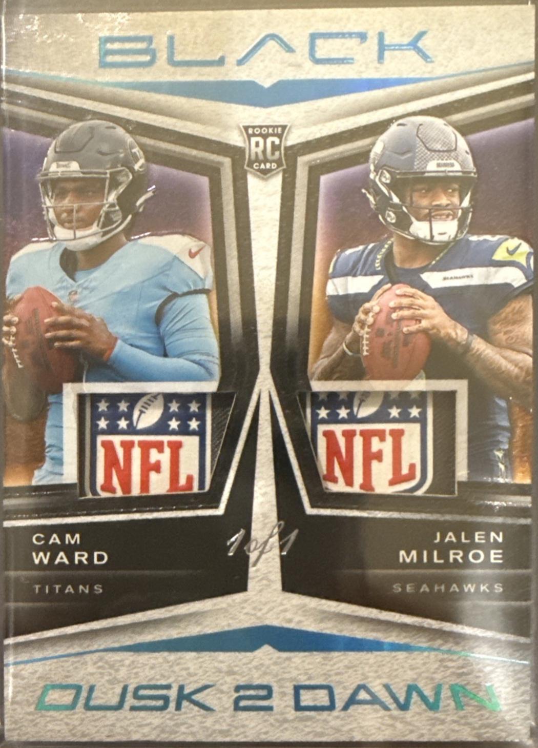 Cam Ward / Jalen Milroe [Platinum] #5