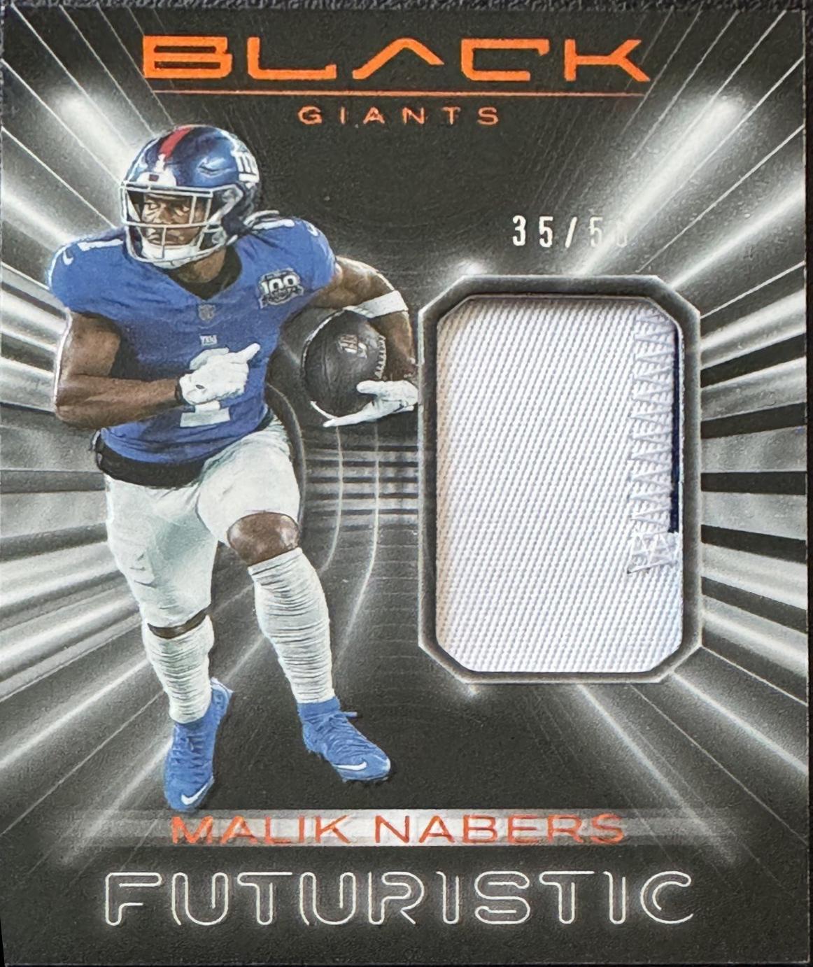 Malik Nabers [Citrine] #21