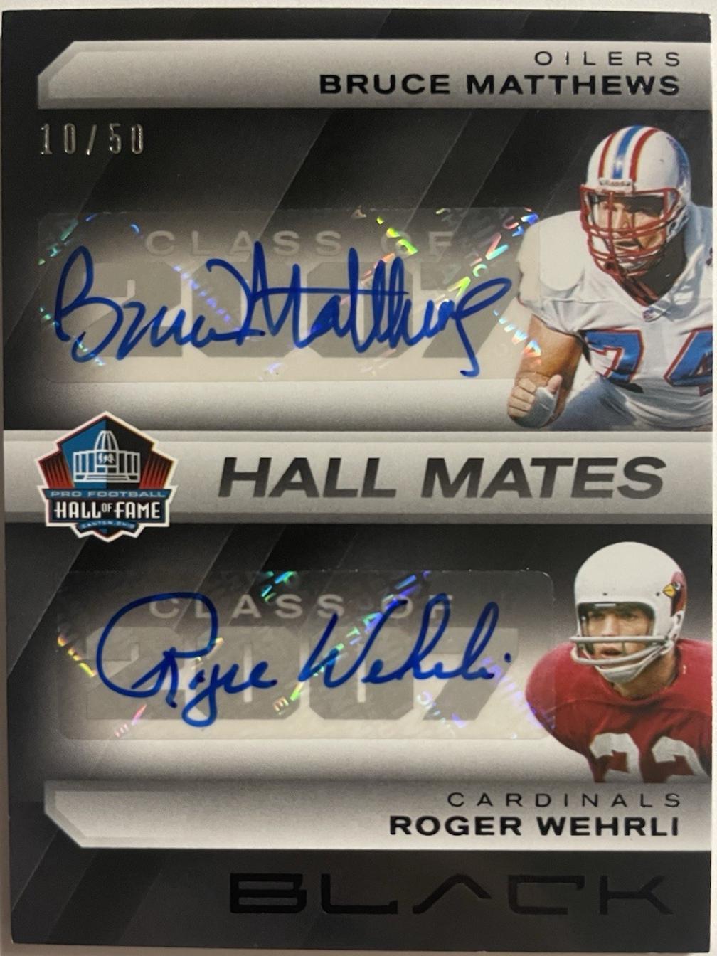 Bruce Matthews / Roger Wehrli #9