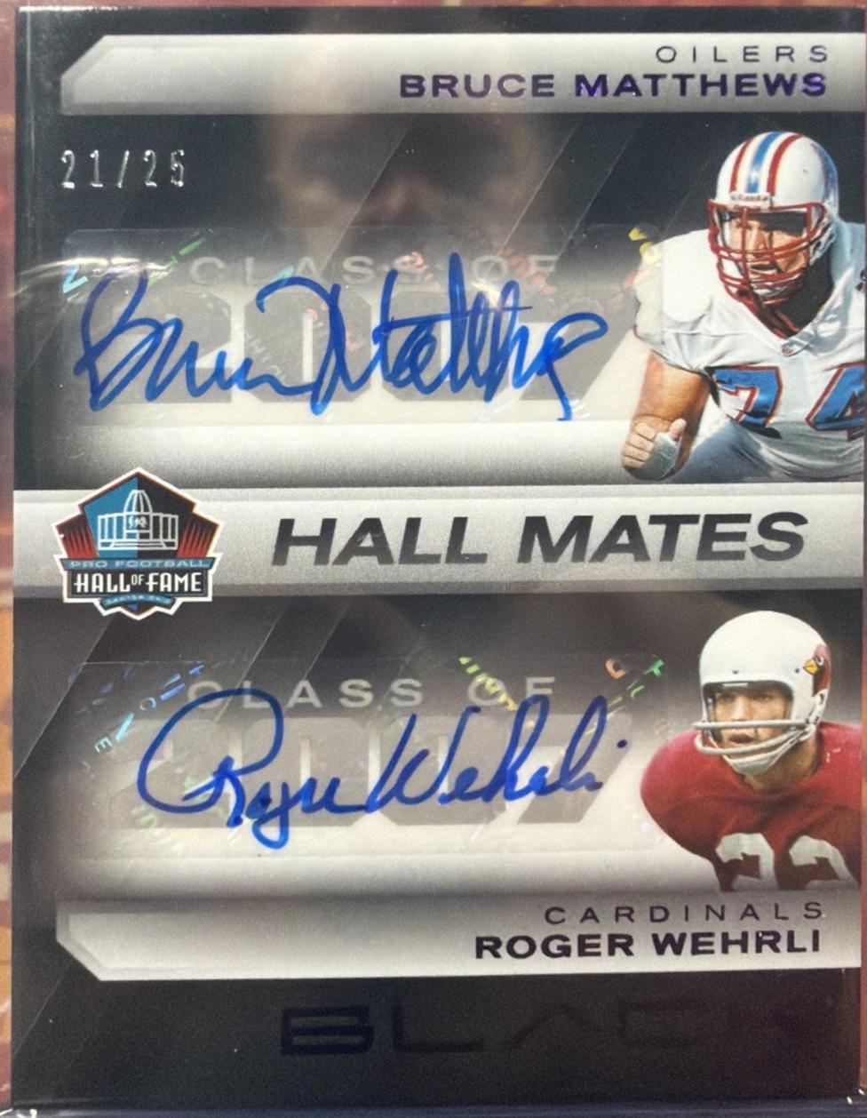 Bruce Matthews / Roger Wehrli [Royal] #9