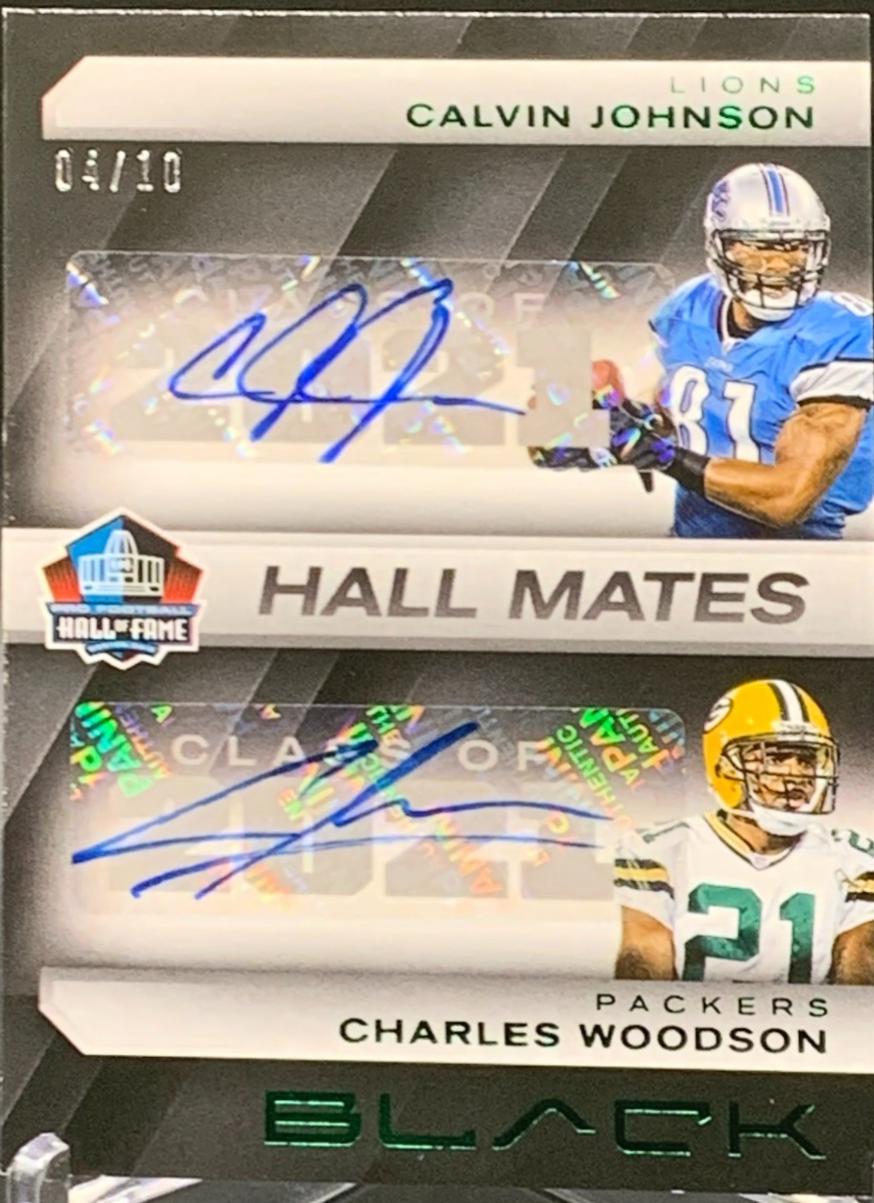 Charles Woodson / Calvin Johnson [Emerald] #2