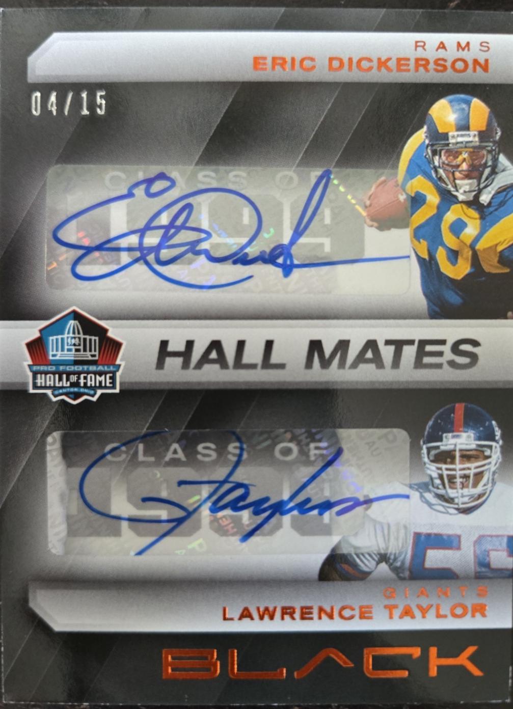 Eric Dickerson / Lawrence Taylor [Citrine] #13