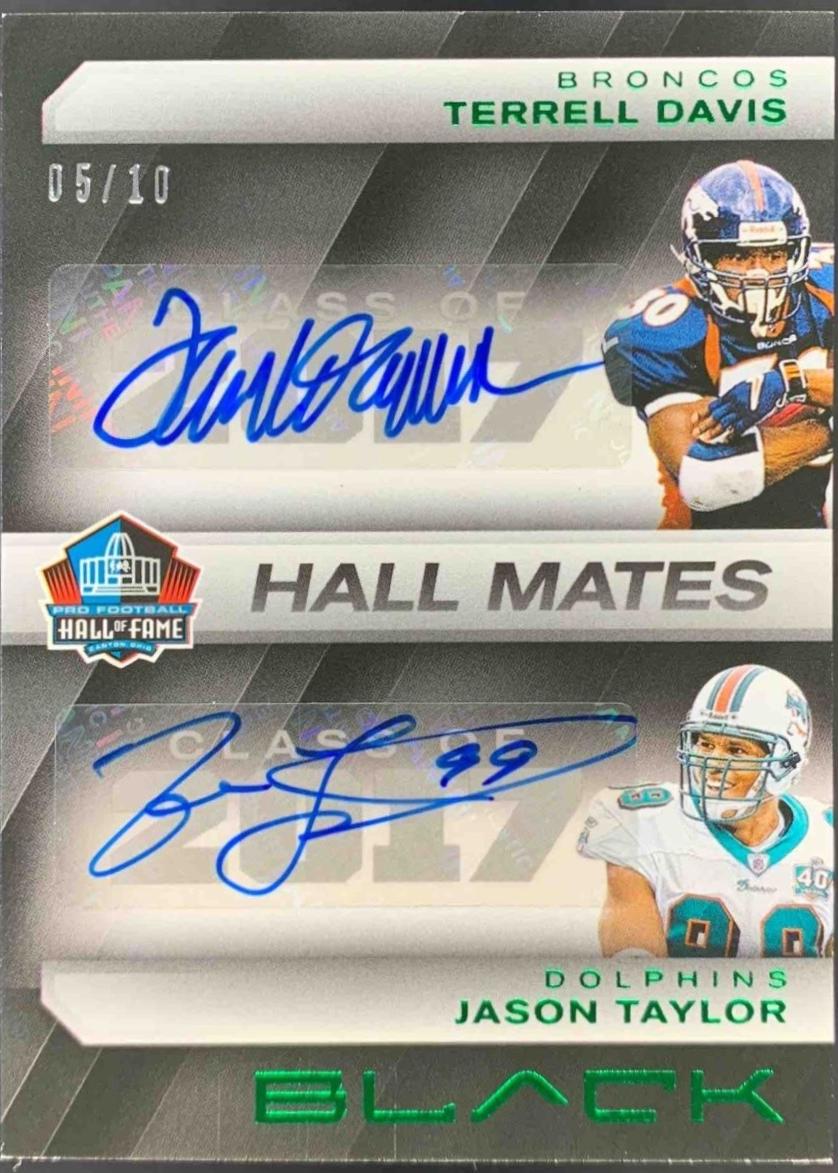 Terrell Davis / Jason Taylor [Emerald] #5