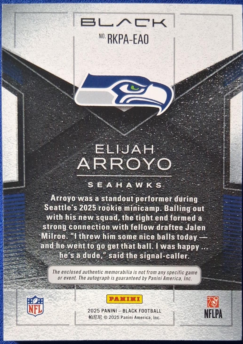 Elijah Arroyo #8