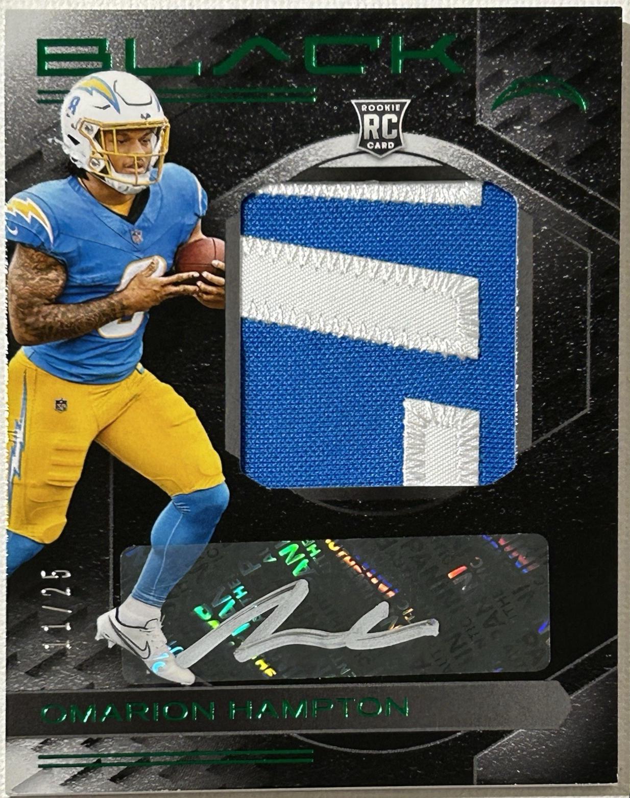 Omarion Hampton [Emerald] #24