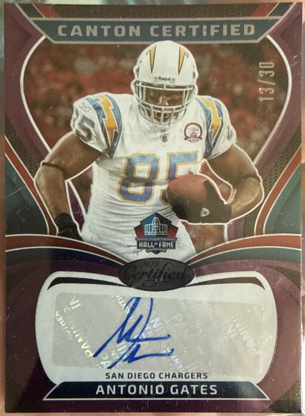 Antonio Gates [Purple Etch] #CAN-AGA