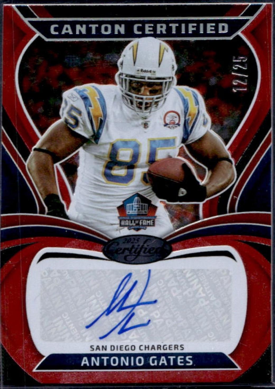 Antonio Gates [Red Etch] #CAN-AGA