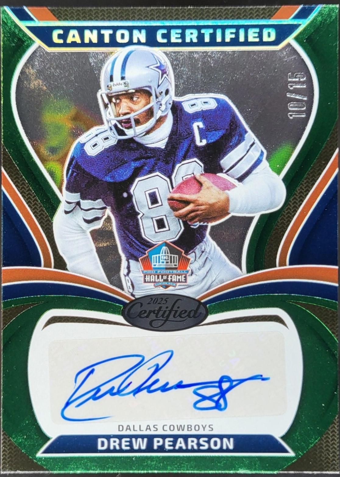 Drew Pearson [Green Etch] #CAN-DPE