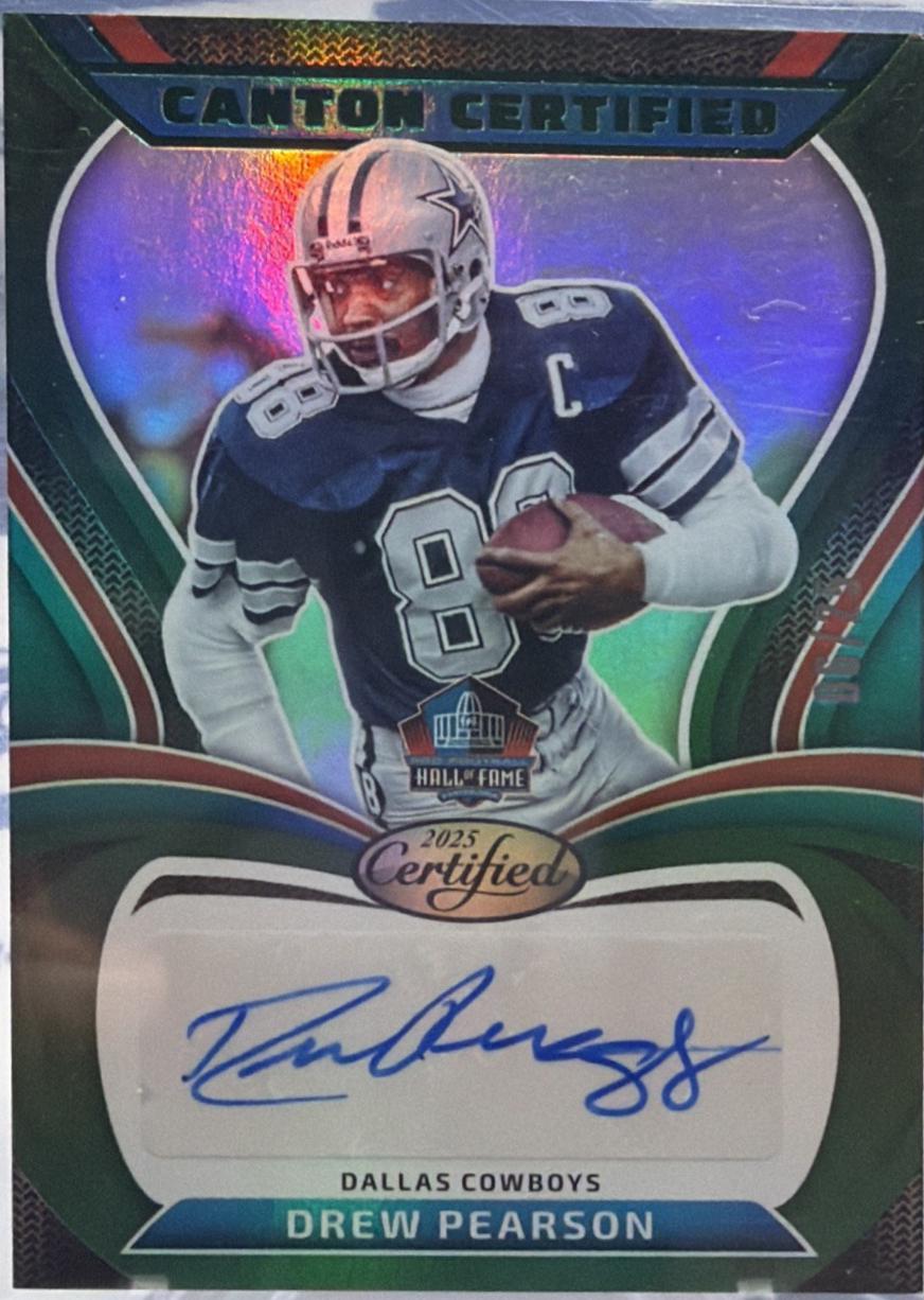 Drew Pearson [Mirror Green] #CAN-DPE
