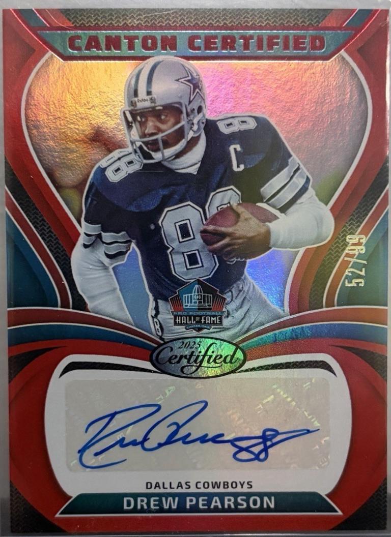 Drew Pearson [Mirror Red] #CAN-DPE