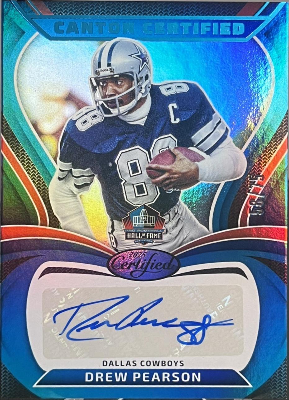 Drew Pearson [Mirror Teal] #CAN-DPE
