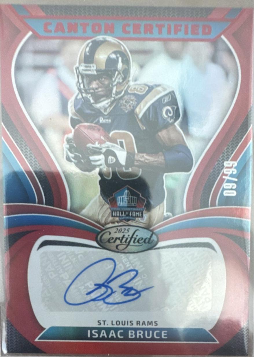 Isaac Bruce [Mirror Green] #CAN-IBR