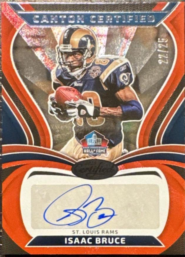 Isaac Bruce [Red Etch] #CAN-IBR