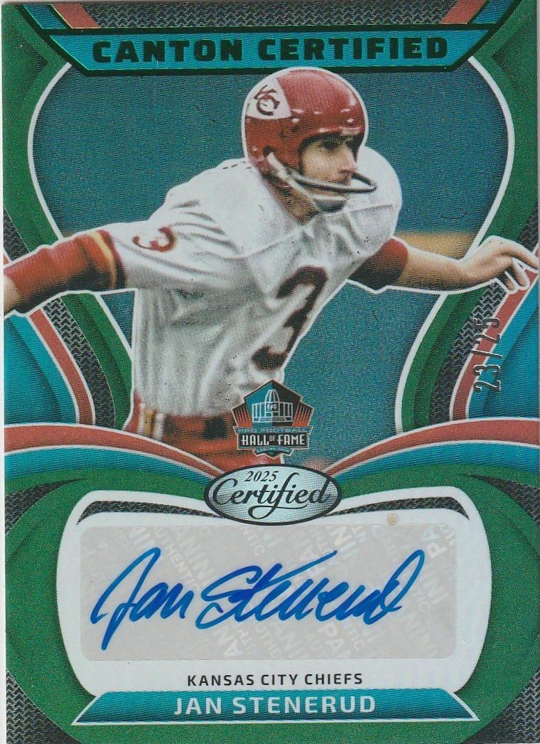 Jan Stenerud [Mirror Green] #CAN-JST