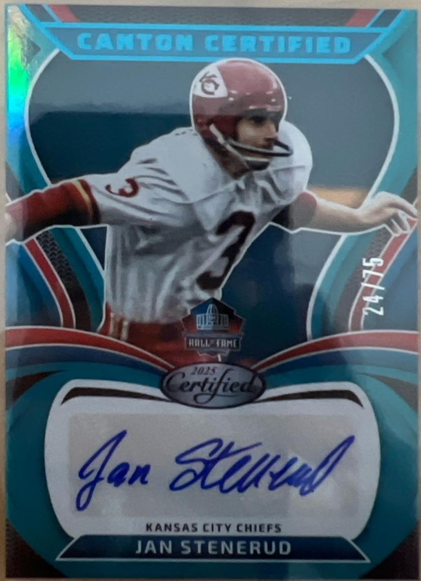 Jan Stenerud [Mirror Teal] #CAN-JST