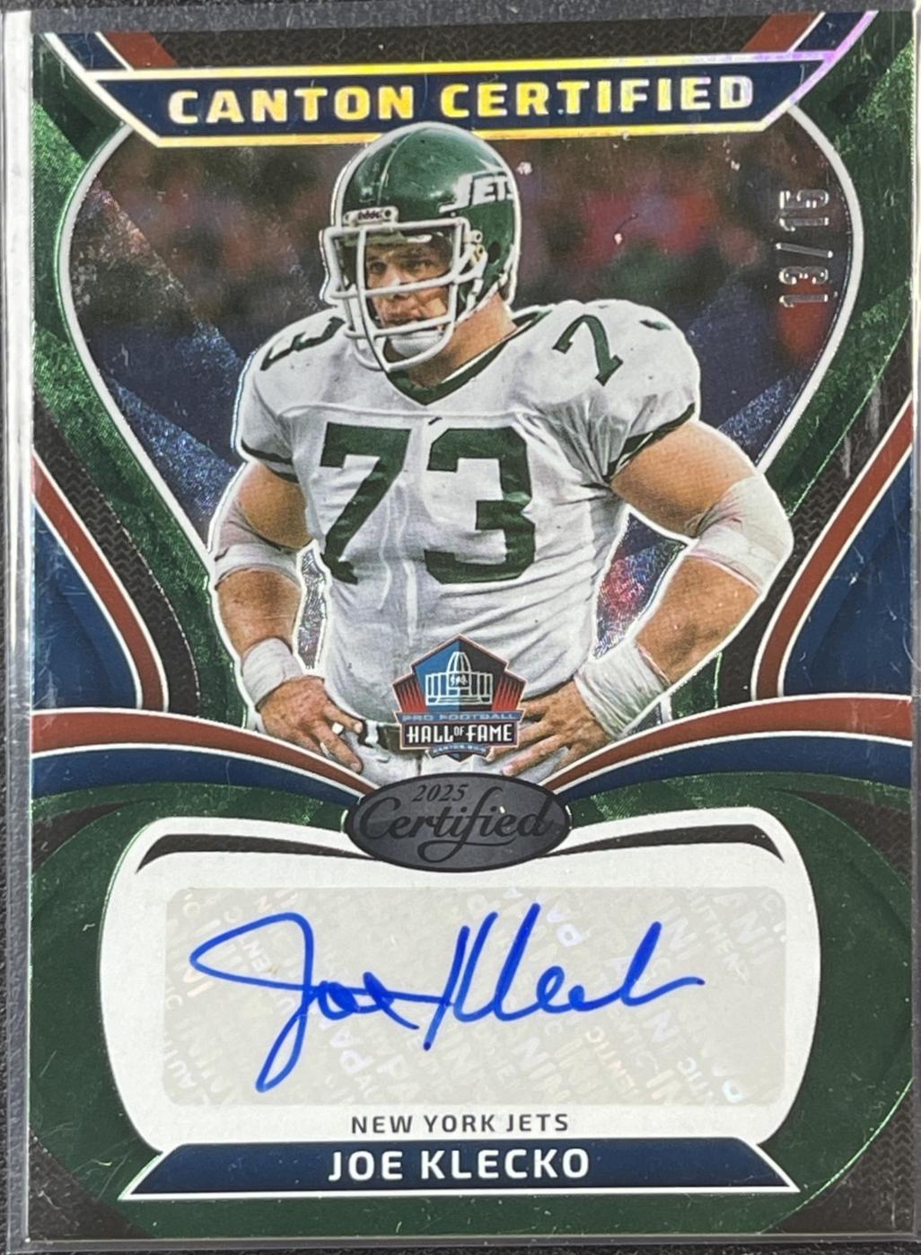 Joe Klecko [Green Etch] #CAN-JKL